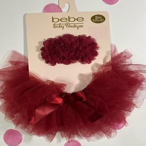 Bebe Tutu with Headband for Baby 0-12m